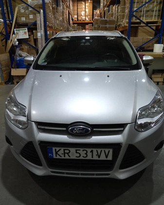 Ford Focus cena 9800 przebieg: 308000, rok produkcji 2013 z Kraków małe 154